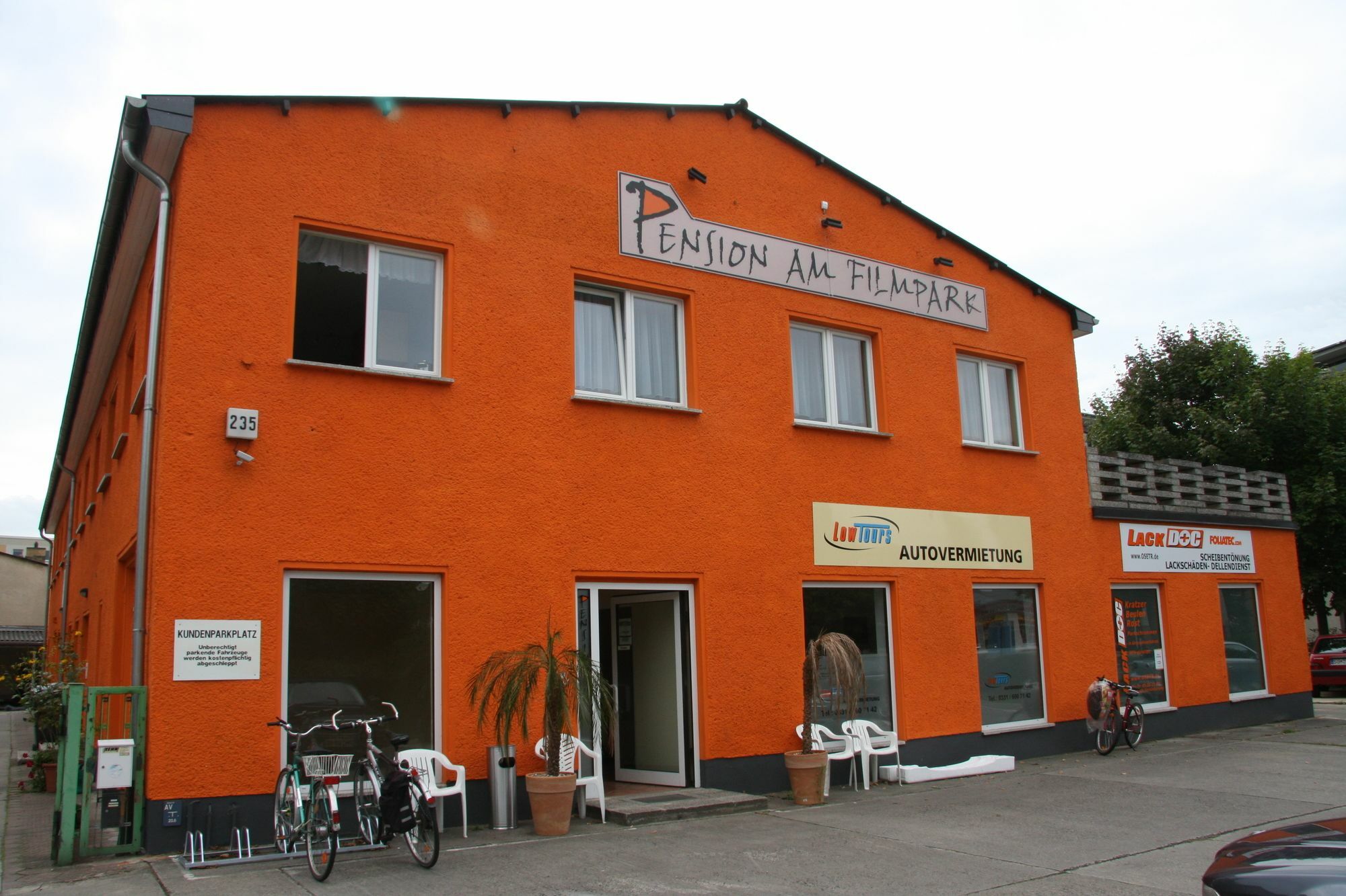 Pension Am Filmpark ポツダム エクステリア 写真
